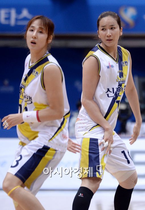 [포토]신정자-김단비, '환상의 케미'