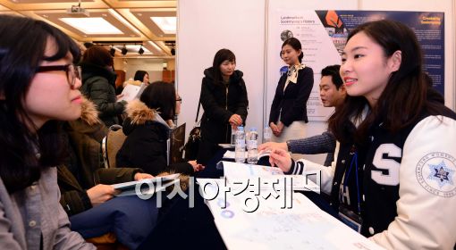 [포토]학과 설명 듣는 학생들