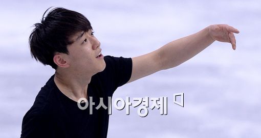 [포토]김진서, '연습도 실전처럼'