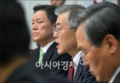 [포토]발언하는 문재인 대표