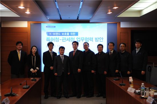 ‘한국브랜드(K-Brand)’보호 특허청·관세청 공동작전