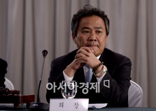 이기흥 회장 "박태환 리우 원해...사과·반성이 먼저 "