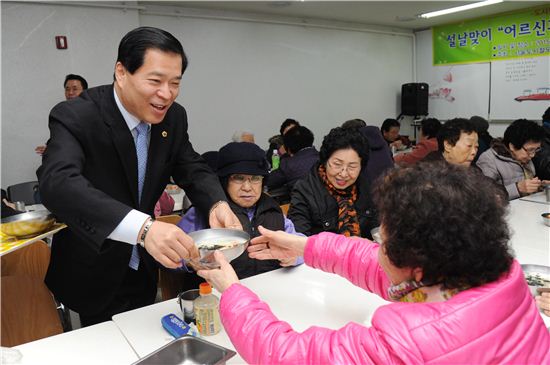 박래학 서울시의회의장 재래시장 민생탐방 