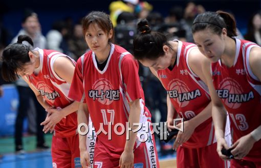 [포토]신지현, '패배가 너무 속상해요'