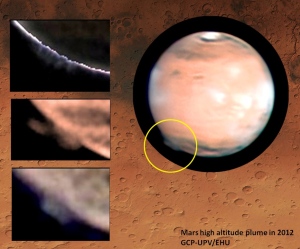 화성의 신비한 연기 기둥…도대체 뭐지?