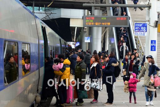 [포토]귀성길에 오른 시민들 