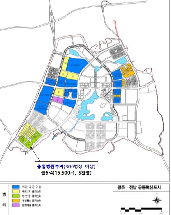 나주혁신도시 병원부지 누구 품에~ "초미의 관심"