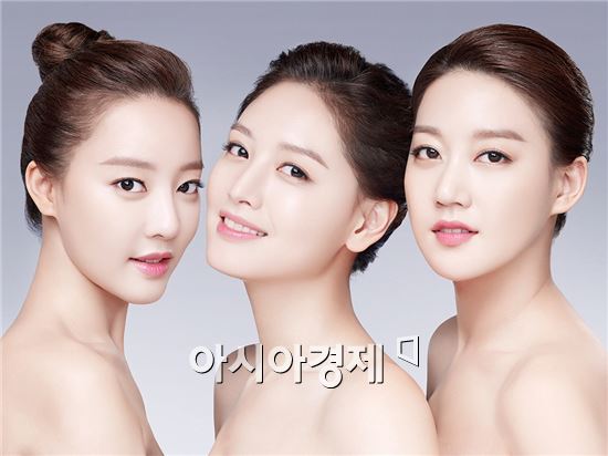 미샤, 레인보우 멤버 3인 새 모델로