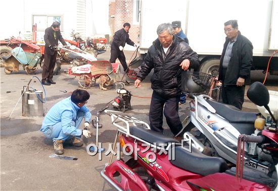 구례군, 농기계 순회수리 현장교육 돌입
