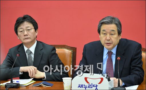 김무성 "경제활성화법 겨우 2개 처리..서비스법은 미아상태"