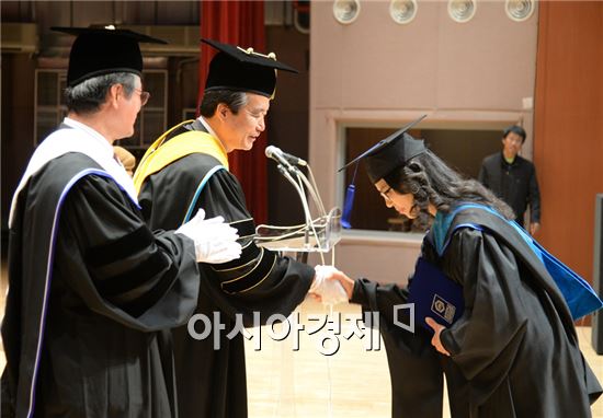 순천대학교 학위수여식…1천341명 학위