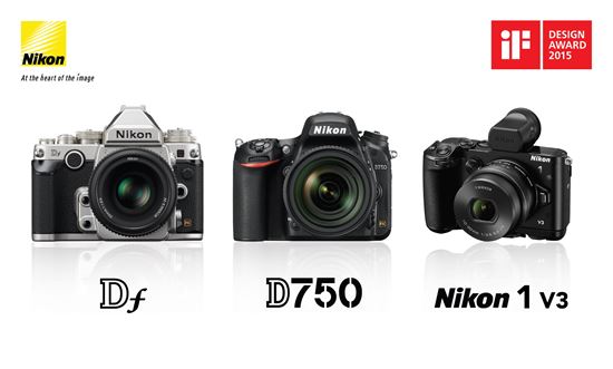 니콘, 'iF 디자인 어워드 2015' 세 제품 동시 수상
