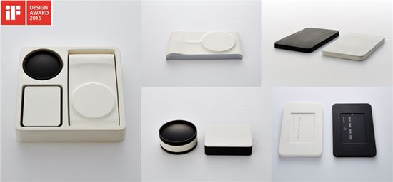 삼성SDI가 출품해 'iF 디자인 어워드'에서 본상을 수상한 '종이질감소재' (사진제공 : 삼성SDI)