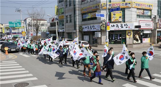 보성군, ‘나라사랑 태극기 달기 캠페인’ 펼쳐