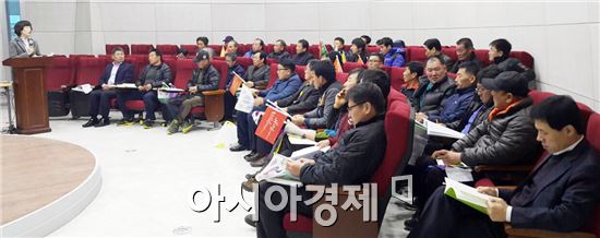 순천시 주암면(면장 차재하)에서는 지난달 25일  주암면 소재 자원순환센터 홍보관에서 2월 반상회를 개최했다.
