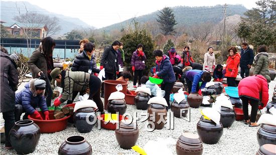 “땅끝해남 인심과 맛에 반했어요”