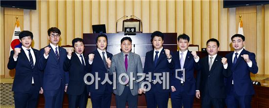 [포토]서광주 청년회의소, 광주시 서구의회 방문