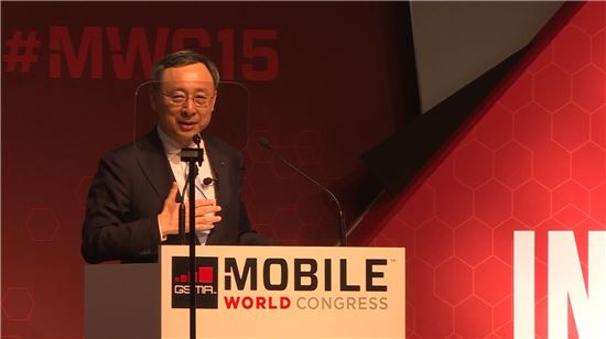 [MWC2015]황창규 "5G가 만드는 미래, 놀라울 것"