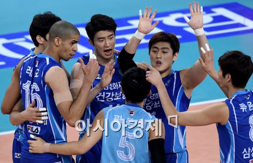 [포토]레오, '정규리그 4연패, 나만 믿어!'