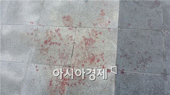 리퍼트 대사는 5일 오전 서울세종문화회관 세종홀에서 열린 강연회에 참석했다 괴한의 습격을 받고 병원으로 후송됐다.  응급차량에 올라타기 위해 이동하는 과정에서 바닥에 핏자국을 남길 정도로 많은 피를 흘렸다.  