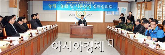 나주시, 2016년 시행 농림축산식품사업 854억원 신청