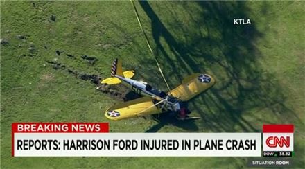 'LA 비행기 추락 사고' 해리슨 포드, '블레이드 러너2' 차질 불가피
