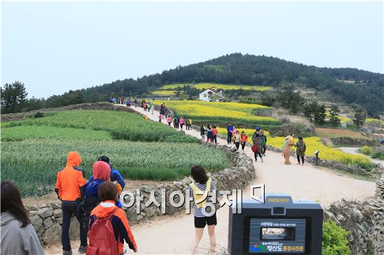 완도군, 2015청산도슬로우걷기축제 관광객 참여로 열린다