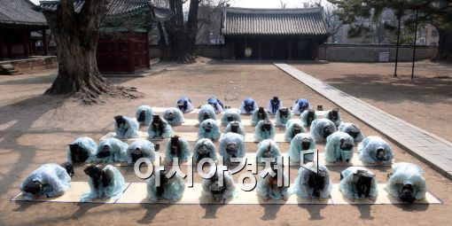 [포토]조선시대 성균관 '신입생 환영식'