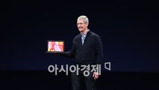 애플, 맥북 공개… "가장 얇고 가볍다" 다음달 10일 출시 예정 