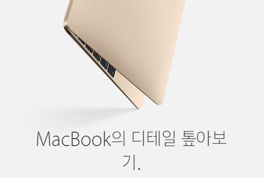 애플 홈페이지 "맥북의 디테일 톺아보기", 톺아보기란?