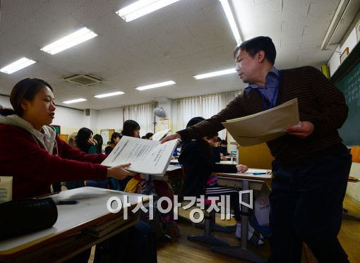 [포토]2015학년도 첫 전국연합학력평가 