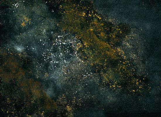 [포토]계피가루로 은하계 재현…'음식으로 만든 우주'