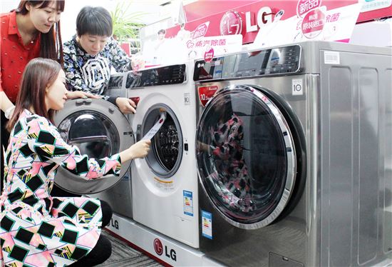 LG전자, '프리미엄 드럼세탁기' 中 출시…글로벌 시장 공략