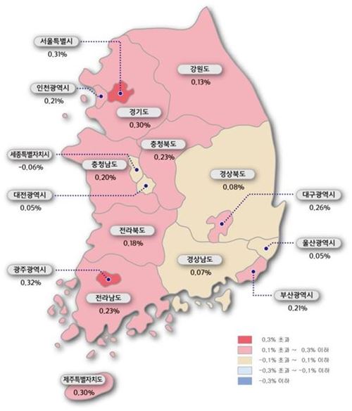 서울 아파트 전셋값 15개월만에 상승폭 최대치