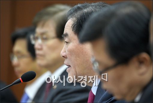 [포토]발언하는 최경환 부총리