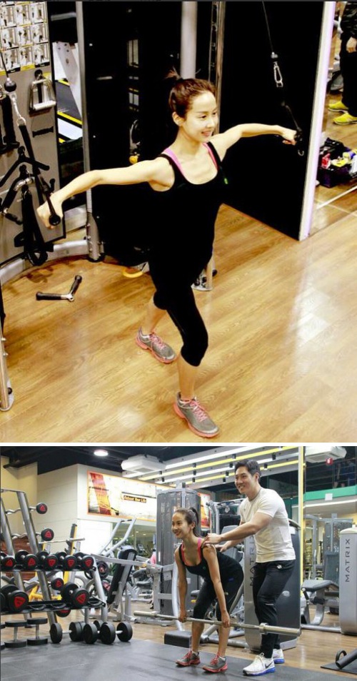 조여정, 군살 없는 '완벽' 몸매 공개…자세가 '대박!'