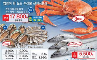 '쭈꾸미가 990원' 유통업체, 수산물 할인 전쟁(종합)