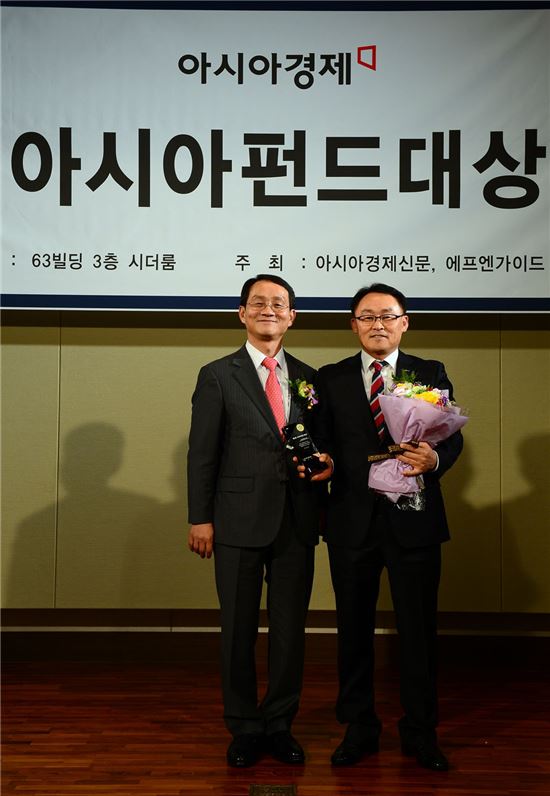 [포토]아시아펀드대상, 특별상 수상한 한국투자밸류자산운용