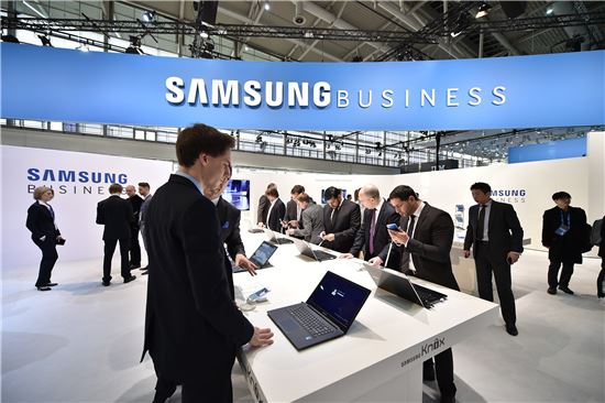 삼성전자, 'CeBIT2015' 참가…"기업 사물인터넷 시대 연다"