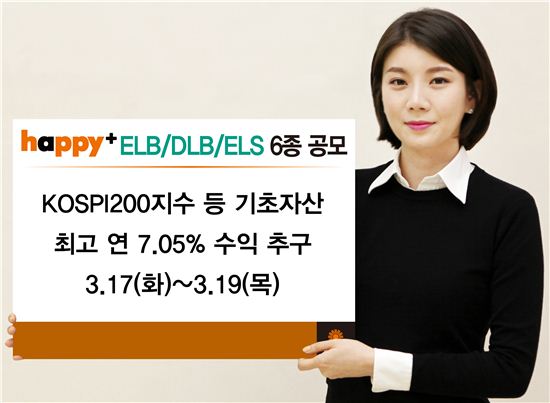 동부증권, 최고 연 7.05% 수익 추구 ELS 등 6종 판매