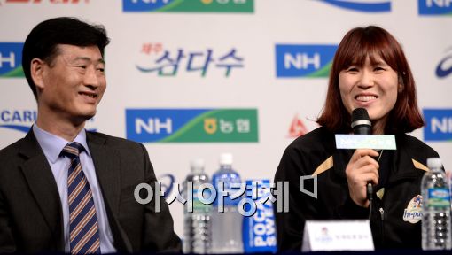 [포토]정대영, '감독님, 러닝은 이제 그만~'