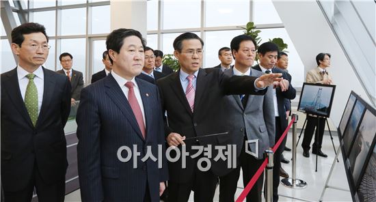 유기준 해수부 장관 18일 광양항 방문