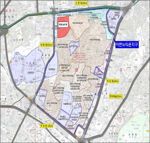 마포 염리4구역·종로 신영동 214번지 정비구역 해제