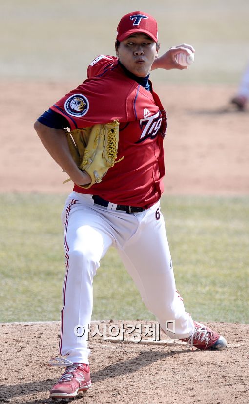 [포토]역투하는 KIA 임기준