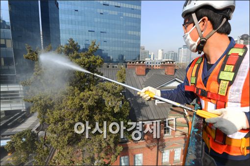 [포토]새 봄 맞이 세척