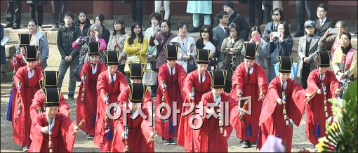 [포토]춘기 석전대제 봉행