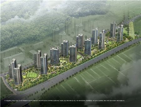 KCC건설, 4월 '한강신도시2차 KCC스위첸' 분양