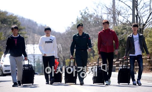 [포토]축구대표팀, 평가전 앞두고 소집