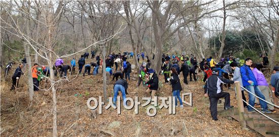 숲속의 장흥군, 2015 식목행사 개최