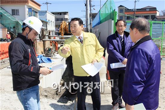 김생기 정읍시장, 주요사업장 현장방문